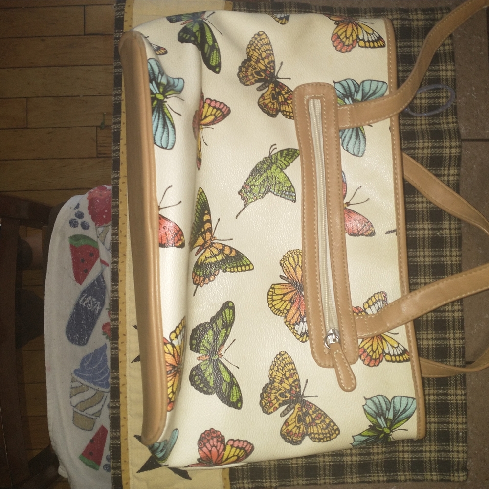 Womans Butterfly Purse